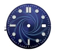 Générique Cadran de Montre 31 mm, Cadrans Lumineux Verts avec fenêtre Calendrier for Accessoires Mouvement ETA2836/2834/DG2813
