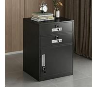 Générique Caisson Bureau Verrouillable à Placer sous Armoire Bureau | Meuble de Rangement Permet de Conserver au Bureau à la Maison ou Sur Votre Lieu de Travail et D'Organiser