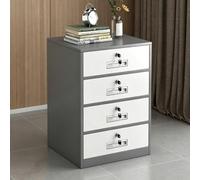 Générique Caisson Bureau Verrouillable à Placer sous Armoire Bureau | Meuble de Rangement Permet de Conserver au Bureau à la Maison ou Sur Votre Lieu de Travail et D'Organiser