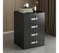 Générique Caisson Bureau Verrouillable à Placer sous Armoire Bureau | Meuble de Rangement Permet de Conserver au Bureau à la Maison ou Sur Votre Lieu de Travail et D'Organiser