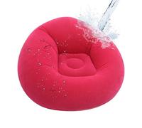 Générique Canapé Gonflable PVC Pouf Fauteuil Gonflable Pouf en Tissu Doux Floqué Canapé Paresseux Salon De Jardin pour Extérieur Et Intérieur Siège pour Adultes Et