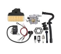 Générique Carburateur de débroussailleuse Bobine d'allumage de carburateur pour Stihl 021 023 025 MS230 MS250 MS210, Kit Bougies, pièces tronçonneuse 11231200605