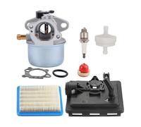 Générique Carburateur de débroussailleuse Carburateur 799868 avec Filtre à Air 496116 795259 pour Base Compatible Les Moteurs 124L02 124T02 124T05 124T07 Carb