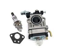 Générique Carburateur de débroussailleuse Demon RQ580 Vida XL 141550 141003 52cc, Accessoires de carburateur, Tondeuse pour étincelle pour Joint Bouchon