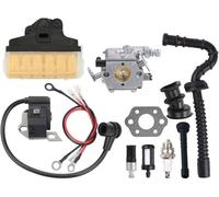 Générique Carburateur de débroussailleuse Filtre à air et Carburant pour carburateur pour STIHL 021 023 025 MS230 MS250 MS210 Bobine d'allumage de pour Bougie pour kit tronçonneuse 11231200605