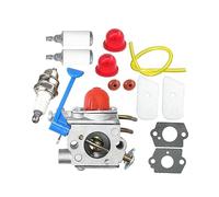 Générique Carburateur de débroussailleuse pour Husqvana 124L 125L 125Ld 128C 128Cd 128L 128Ld 128R Tondeuse carburateur Joints filtres Kit