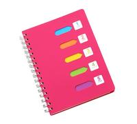 Générique Carnet Spirale pour Prise de Note Papier Épais et Plat, Écriture Lisse et Confortable, pour Étudiants en Voyage ou Fêtes D'anniversaire