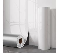 Générique Carreaux Autocollants de 2,3 Mm D'Épaisseur 40 Cm X 300 Cm Effet Marbre Papier Peint Autocollant Imperméable pour Meubles, Crédence de Cuisine, Carrelage Mural de Salle de Bain,A