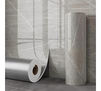 Générique Carreaux De Marbre Autocollants,Carreaux Pvc Autocollants De 2,3mm D'Épaisseur,Film Adhésif Pour Meubles,Panneaux Muraux Étanches Pour Crédence De Cuisine,Plafond,Bain,A10,40x1000cm