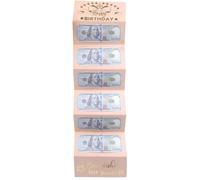 Générique Carte d'argent - 18 X 16 Cm Porte-Monnaie d'anniversaire Pliable Design Ensemble D'enveloppes d'argent | Carte-Cadeau Créative, Cadeau De, Carte d'anniversaire Pliable avec Compartim