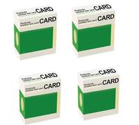 Générique Carte de Test des résidus de pesticides, 20 Cartes de Test Rapide par boîte, Test Rapide des résidus de pesticides dans Les médicaments vétérinaires, Les légumes et Le Sol(4 Boxes)