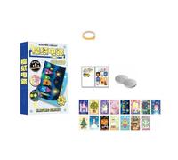 Générique Carte de vœux interactive lumineuse pour les fêtes d ', à assembler, carte électronique de connaissances en physique pour, invitation à une fête