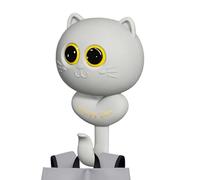 Générique Cat Key Holder, 6x10.5cm Decorative Animal Keychain Organizer, Cartoon Kitten Coat Hooks For Living Room Bedroom Kitchen Entryway Hallway Front Door Office Wall Mounted Storage Rack Use