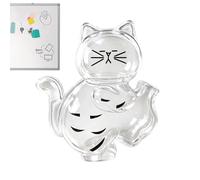 Générique Cat Whisker Storage Case - Kitten Shaped Commemorative Organizer | Pet Whisker Storage Keepsake Case - for School Dorm Commuting Apartment Boyfriend Girlfriend Friends Teens