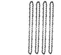Générique Chaîne de tronçonneuse 16 Inch Saw Chainsaw Chain 3/8" LP Pitch 043" (1.1 mm) Gauge for 16" (40cm) Bar 55 Drive Links Replacement(4pcs set)