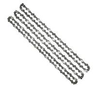 Générique Chaîne de tronçonneuse Chainsaw Blades 3 Pieces Saw Chains Semi Chisel for 3/8" Pitch 1.3mm Gauge 44 45 50 52 55 56 57 59 Drive Links Are Available(52 Links Chains 3pcs)