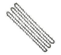 Générique Chaîne de tronçonneuse Chainsaw Blades 3 Pieces Saw Chains Semi Chisel for 3/8" Pitch 1.3mm Gauge 44 45 50 52 55 56 57 59 Drive Links Are Available(50 Links Chains 3pcs)
