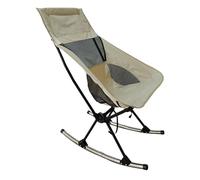 Générique Chaise à Bascule Pliable, Chaise à Bascule Pliante | Chaise à portative en Tissu Oxford | Tissu Oxford de Chaise à de Pause déjeuner extérieure à Dossier Haut, Dossier en Respirant