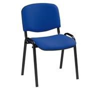 Générique Chaise conférence Classique piètement Noir (Bleu)