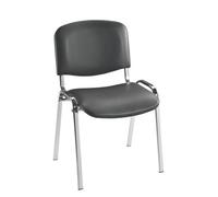 Générique Chaise conférence Vinyle Non feu piétement chromé