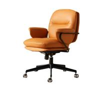Générique Chaise De Bureau Ergonomique avec roulettes, Chaise D'ordinateur avec Mode Bascule, Hauteur Réglable, Angle D'inclinaison 125 °, for Chambre À Coucher(Color 2)