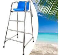 Générique Chaise de maître-Nageur Robuste avec échelle de sécurité et Pare-Soleil - Conception fiable pour Les piscines et Les Parcs Aquatiques, idéale pour Les maîtres-nageurs et Une sécurité Accrue