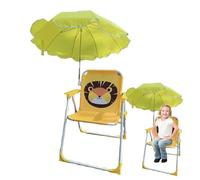 Générique Chaise de Plage Enfant avec Parasol - Chaise de Plage avec Parasol Résistant au Vent - Siège Extérieur Résistant à l'usure pour Jardin Piscine Pique-Nique Voyage