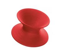 Générique Chaise Gyroscopique Pivotante À 360 °, Chaise Rotative Sensorielle en Fibre De Verre, Fauteuil Inclinable Rotatif, Siège Pivotant,Exterior D'assise Plus Grande(Red,48x64x44cm)