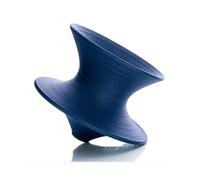 Générique Chaise Gyroscopique Pivotante À 360 °, Chaise Rotative Sensorielle en Fibre De Verre, Fauteuil Inclinable Rotatif, Siège Pivotant,Exterior D'assise Plus Grande(Blue,78x91x64cm)