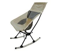 Générique Chaise Pliante Portable, Chaise à Bascule Pliable,Chaise à Bascule portative en Tissu Oxford | Tissu Oxford à de Loisirs à Dossier Haut Portable avec Dos en Respirable pour Le Jardin