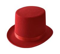 Générique Chapeau plat pour adultes /, Costume de fête de carnaval, chapeau feutré pour spectacle, fête, Derby