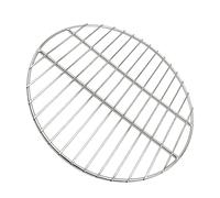 Générique Charcoal Fire Grate - 13.78 inch Stainless Steel BBQ Grill Rack | High Temperature Resistant Charcoal Grates | Barbecue Fire Grate for Grill Smoker Pit. Stainless Steel,520-560g.