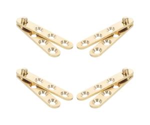 Générique Charnière À Pivot En Cuivre 8 Pièces Style Moderne Avec Charnière Cachée Et Application Polyvalente Pour Portes De Meubles Et Fenêtres