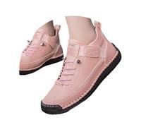 Générique Chaussure Orthopedique Femme - Baskets à Confort thérapeutique orthopédiques Confortables Chaussures de Marche Souples avec Fermeture à glissière, Style décontracté