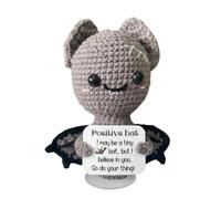 Générique Chauve-Souris Positive Au Crochet Ornement Miniature Inspirant De