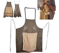 Générique Chef's Prank Apron, Works Apron for Prank Adult Hilarious Creative Prank Aprons,Tablier de Chef Humoristique Homme, Tabliers Cuisine Fantaisie Surprise Hiding In The Pocket Funny Gifts