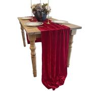Générique Chemin de Table velouté 120x29 Pouces Nappe Vintage pour Repas Haut de Gamme et Rassemblement d ' événements spéciaux décorations pour la Maison Nappe de Mariage