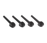 Générique Chevilles D'accordage Portable Surface Délicate 4pcs en Bois D'ébène Accessoires Simples et Élégants pour Violon pour Violon DIY