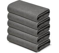 Générique Chiffon de Nettoyage en Microfibre Épais 2026 - Réutilisable Non Pelucheux, Plusieurs Tailles et Quantités (5/10/15 pièces) pour Maison, Fenêtres, Miroirs, Verres et Voitures (5, 30 * 40cm)