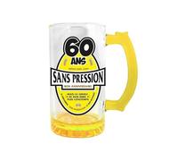 Générique Chope À Bière Multicouleurs 60 Ans