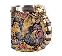 Générique Chope Dragon Fantastique - Chope à Bière Renaissance Dragons 40 coration Maison pour Whisky Café Bière Étagère Rassemblement Amis
