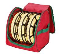 Générique Christmas Light Pouch - Heavy Duty Tear Proof Oxford Fabric 600D, Holiday Lights Winder Organizer | Christmas Decoration Storages Bag for Dorm Apartment Bedroom Living Room Cabinet