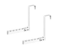 Générique Cintre à vêtements pliable, de rangement pour chapeaux, crochet de suspension monté sur porte pour chambres à coucher, salles de bains, cuisine et bureaux, de place, organisateurs de de