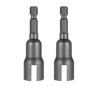 Générique ouille à boulon 1/4 pouces 6.35mm, adaptateur de douille à tige hexagonale, écrou, tournevis électrique, clé à outils manuels
