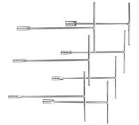 Générique ouille de 8 mm 10 mm 12 mm 13 mm 14 mm 17 mm 19 mm, 7Pcs set à poignée en T pour réparation, outil métrique en acier au chrome-vanadium