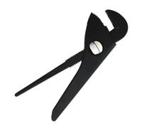 Générique Clé À Pipe Outil réparation polyvalent joints antidérapants | Clé Serre-Tube Réglable Industrielle Plomberie pour évier, écrous, robinet, toilettes, chauffe-eau, cuisine, maison, garage,