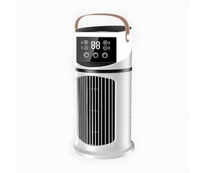 Générique Climatiseur Mobile 9000 BTU - 4 en1 avec Déshumidificateur, Minuterie 24H Climatiseur Portable avec Télécommande, Ventilateur Et Mode Nuit - Silencieux, pour Chambre, Bureau, Camping