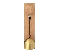 Générique Cloche de Porte - Ornement Artisanal en Bois avec Sonorité | Sonnette d'Entrée pour Commerçant & Boutique, Maison, Ferme, Jardin, Portail, Arrière-Cour, Déco, 170 caractères.