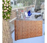 Générique Clôture en Roseau Bambou Naturel Brise Vue Jardin 30cm 60cm 80cm 120cm 150cm 160cm Hauteur Canisse Brise Vue Roseau for Terrasse Extérieure, Séparation De Jardin