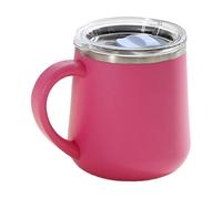 Générique Coffee Cup Travel Insulated Mug | Travel Coffee Mug | Stainless Steel Tumbler With Lid Handle | For Hot Cold Drinks Milk Juice Home Office School Dorm Apartment Camping Sports